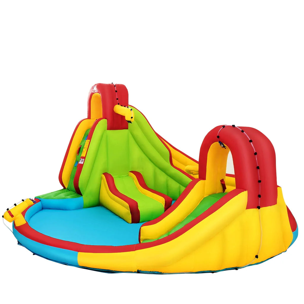 Inflatable Kids Water Slide Park with Splash Pool F480