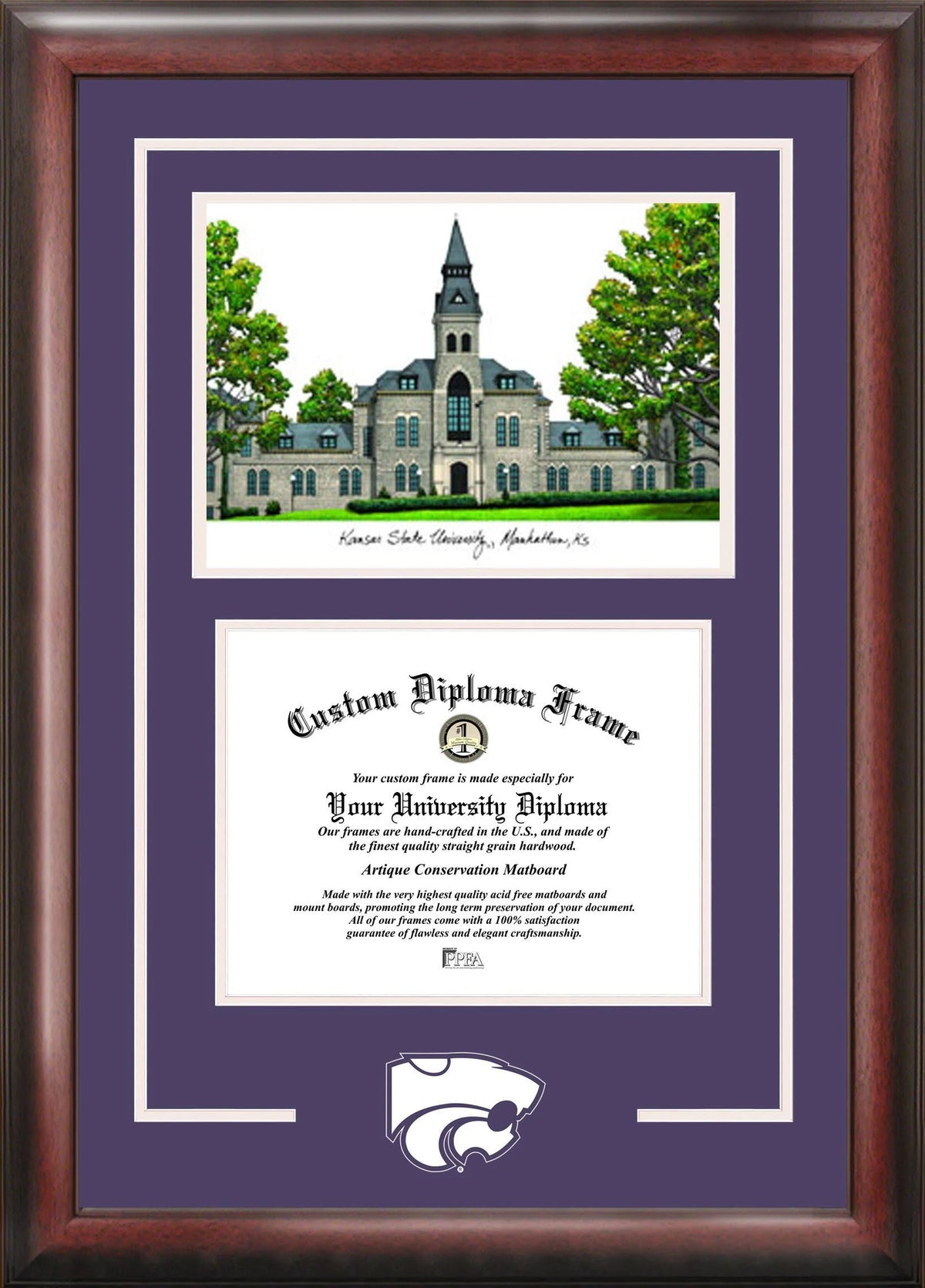 9W x 6H Diploma Frame T691325