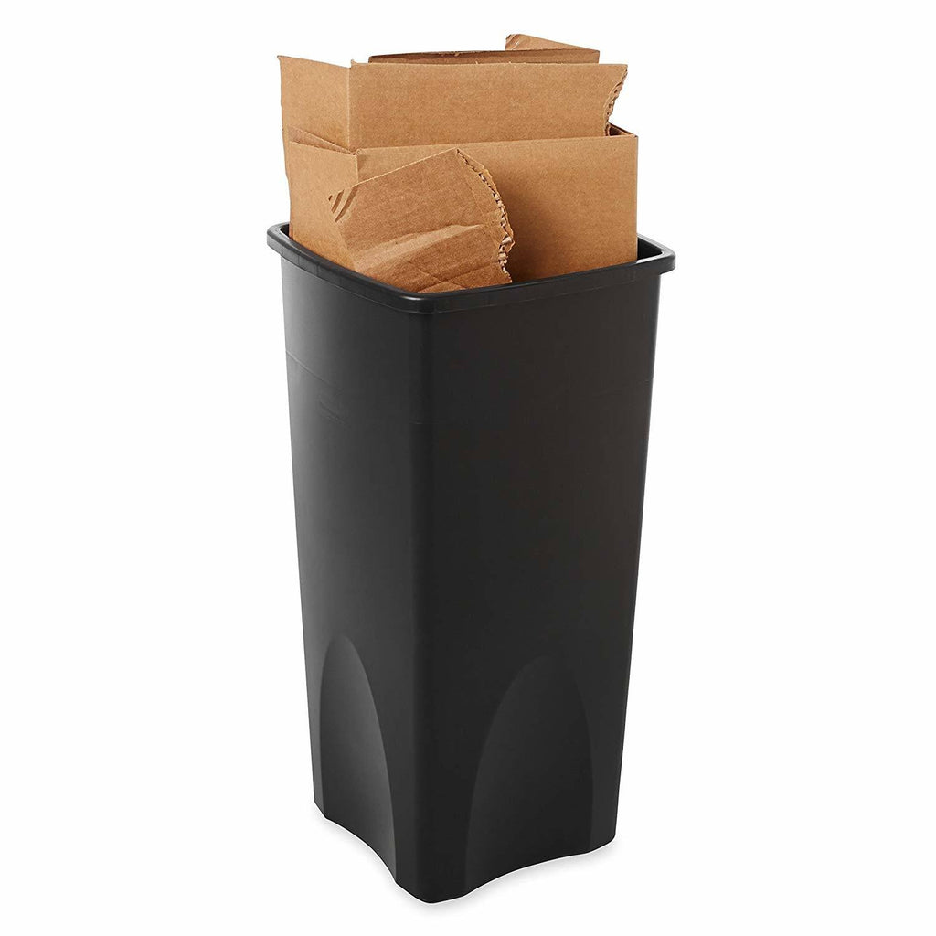 23-Gallon Black Trash Can H390606