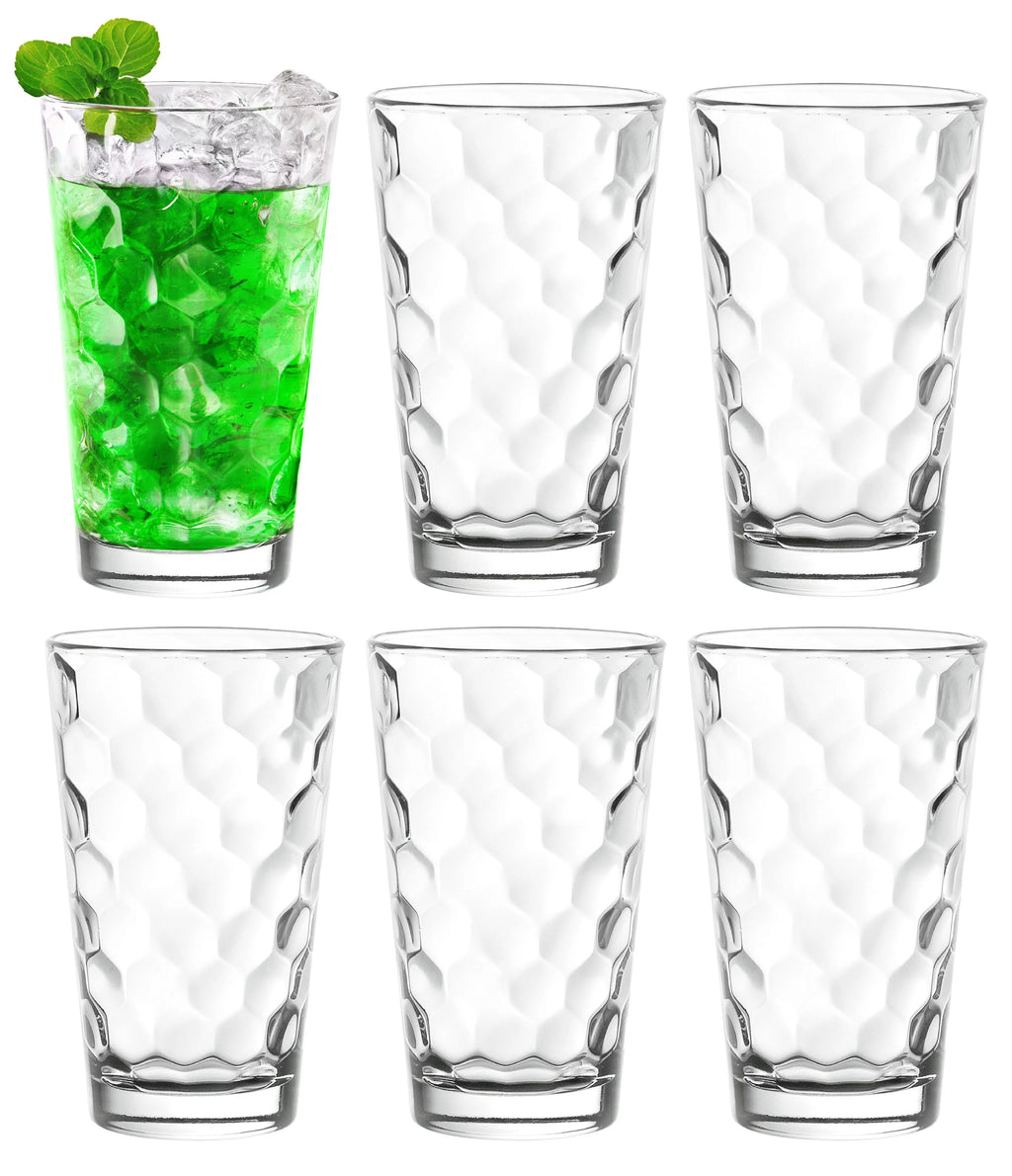 High Quality Glass Hiball Set of 6 13.5oz R850538