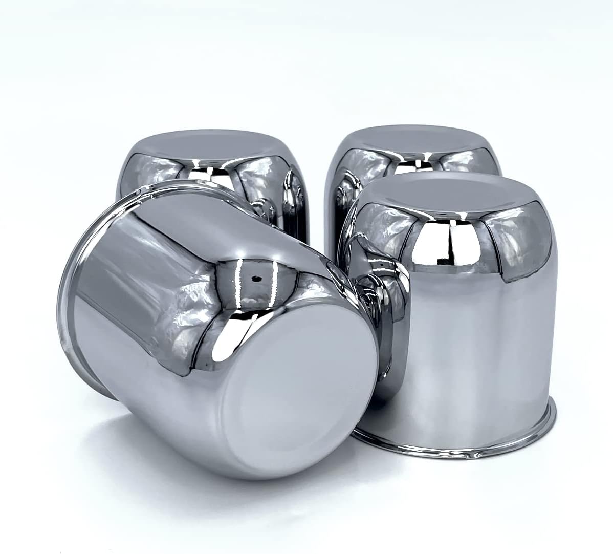 4 Chrome 5.15 Push Through Center Caps C927