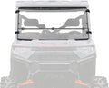 Scratch Resistant Flip / Fold Down 2-in-1 Windshield for Polaris Ranger XP 1000, 1/4 Thick Polycarbonate F1337