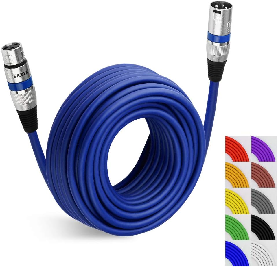 50 Ft 4 Pack XLR Microphone Cable H98710