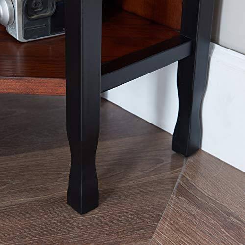 Corner Bookcase with Drawer Storage J769