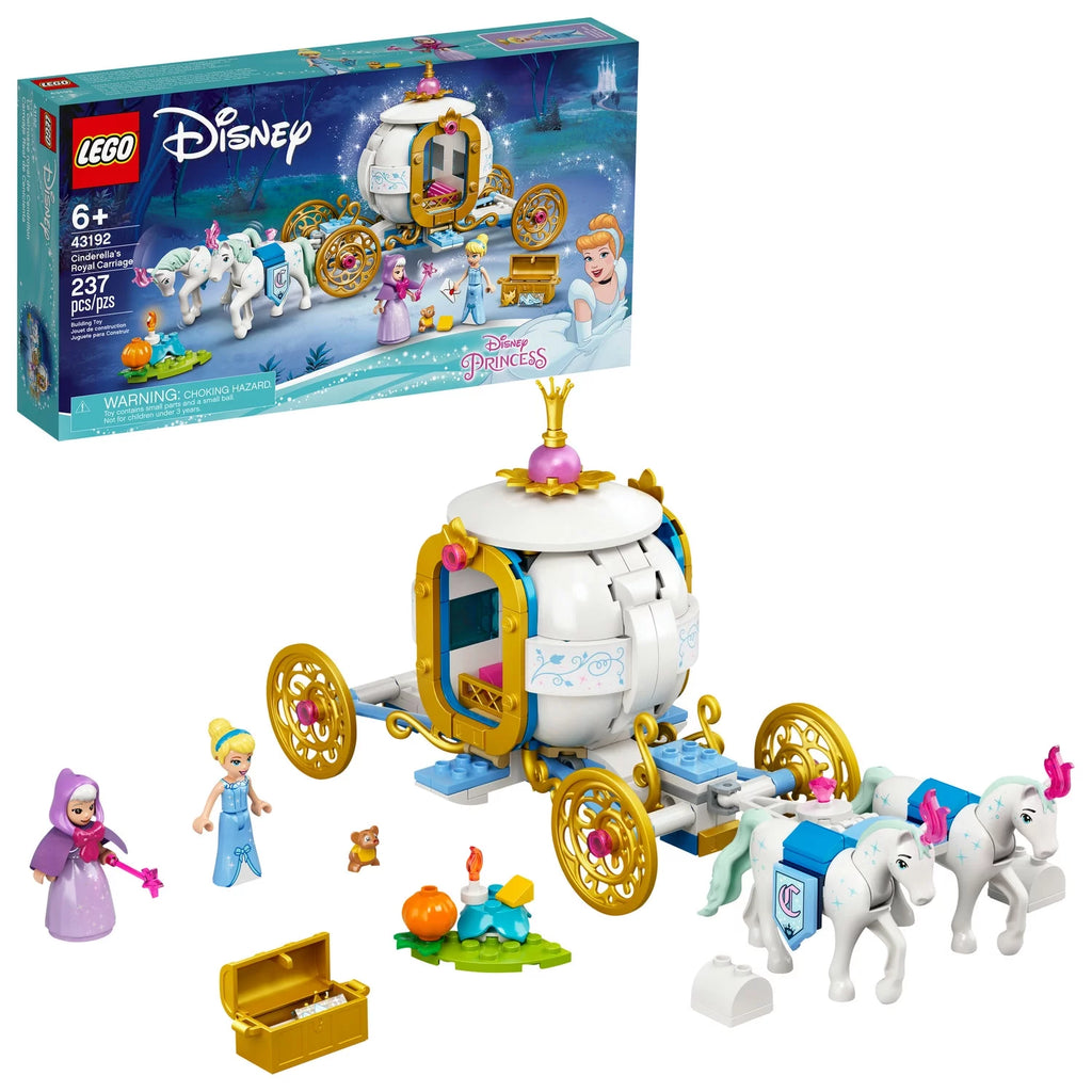 LEGO Disney Cinderella’s Royal Carriage 237 Pieces Building Toy A885244