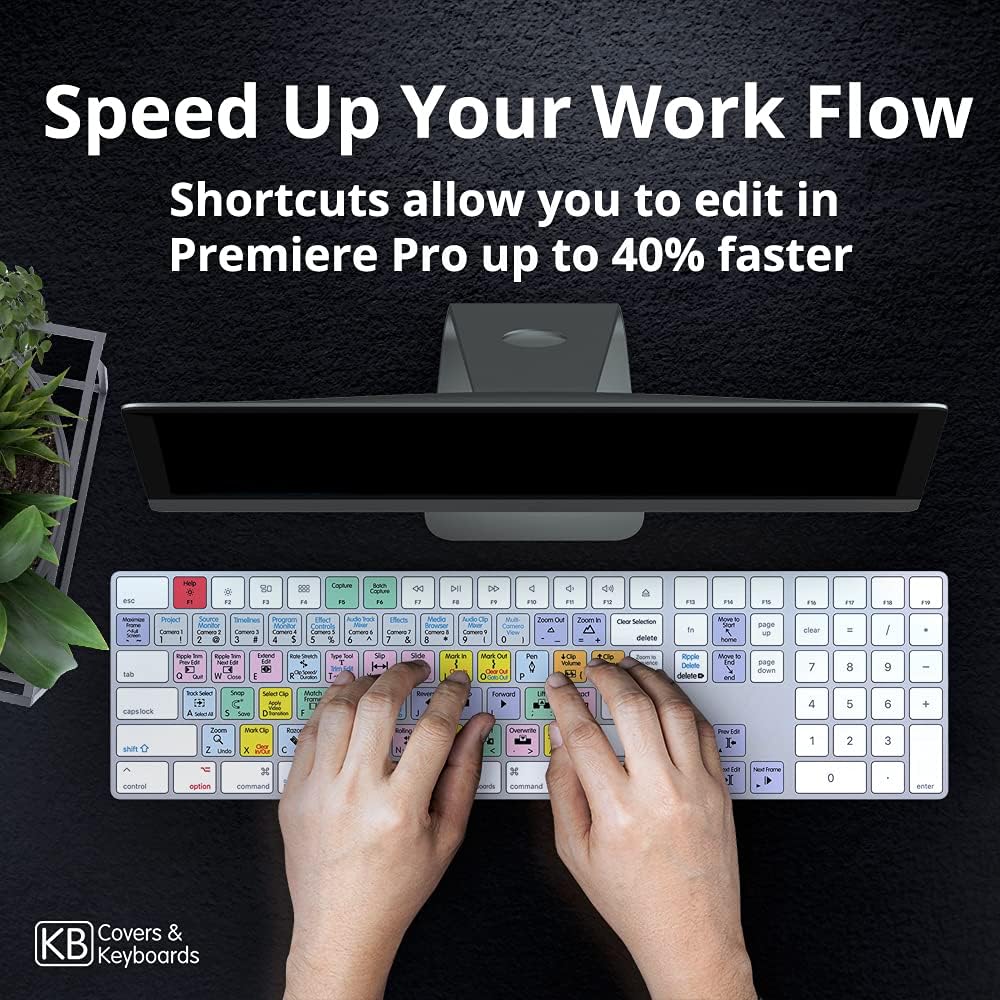 Slimline Editing Mechanical Keyboard for Windows PC V883