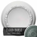 12 1/2 inch x 1 1/2 inch Ceiling Medallion, Hand-Painted S761644