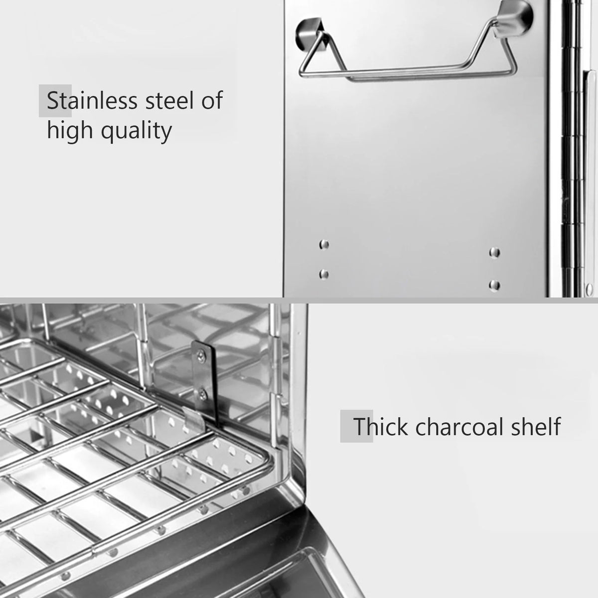 Stainless Steel Wood Stove Barbecue Grill T695661