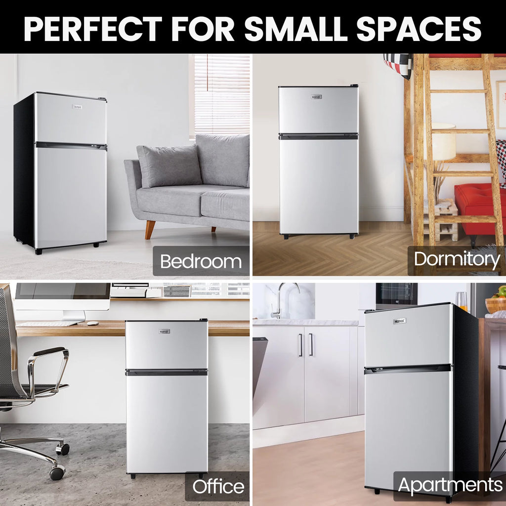 3.5 Cu ft Two Door Mini Fridge A7318