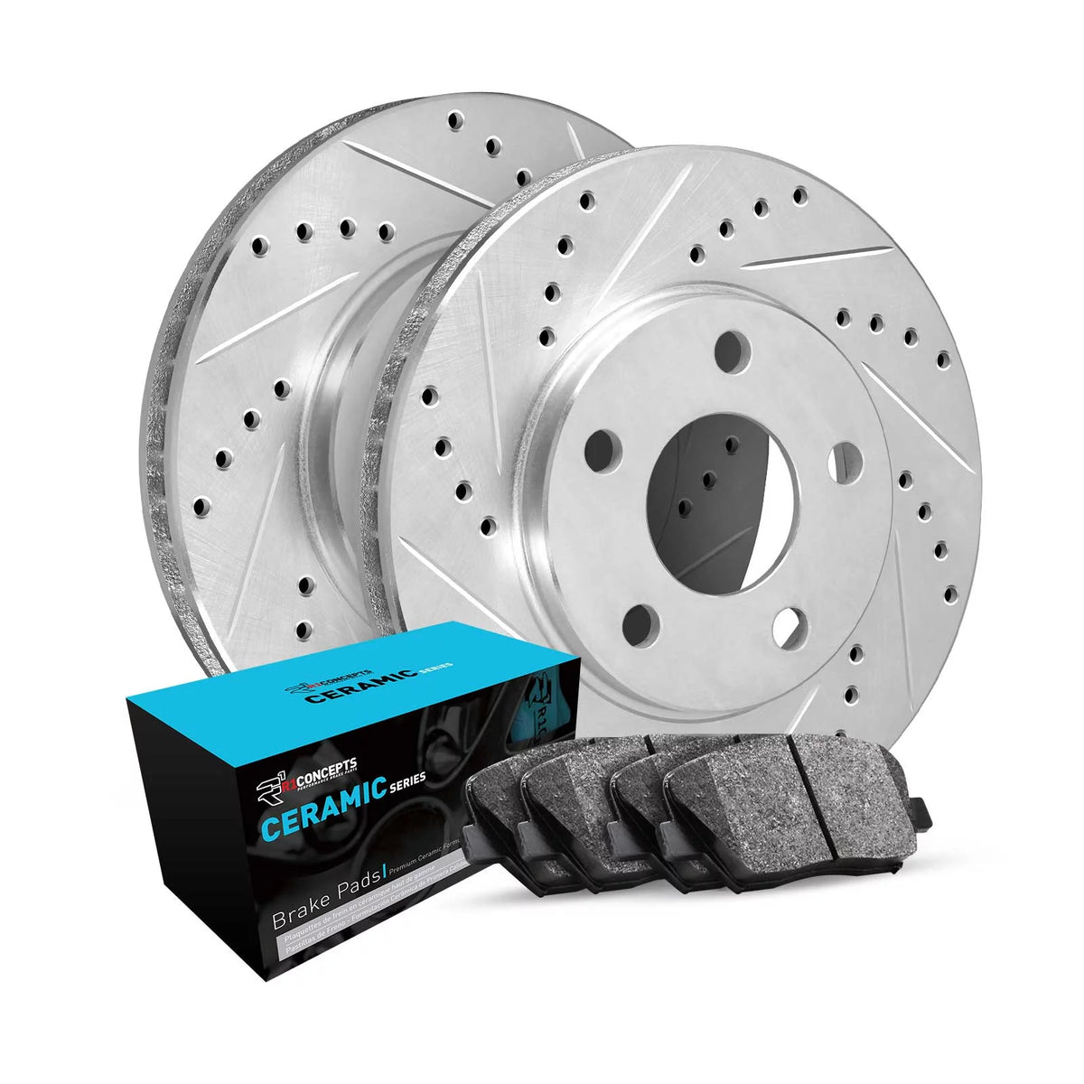 Silver Brake Rotor with Ceramic Y5313