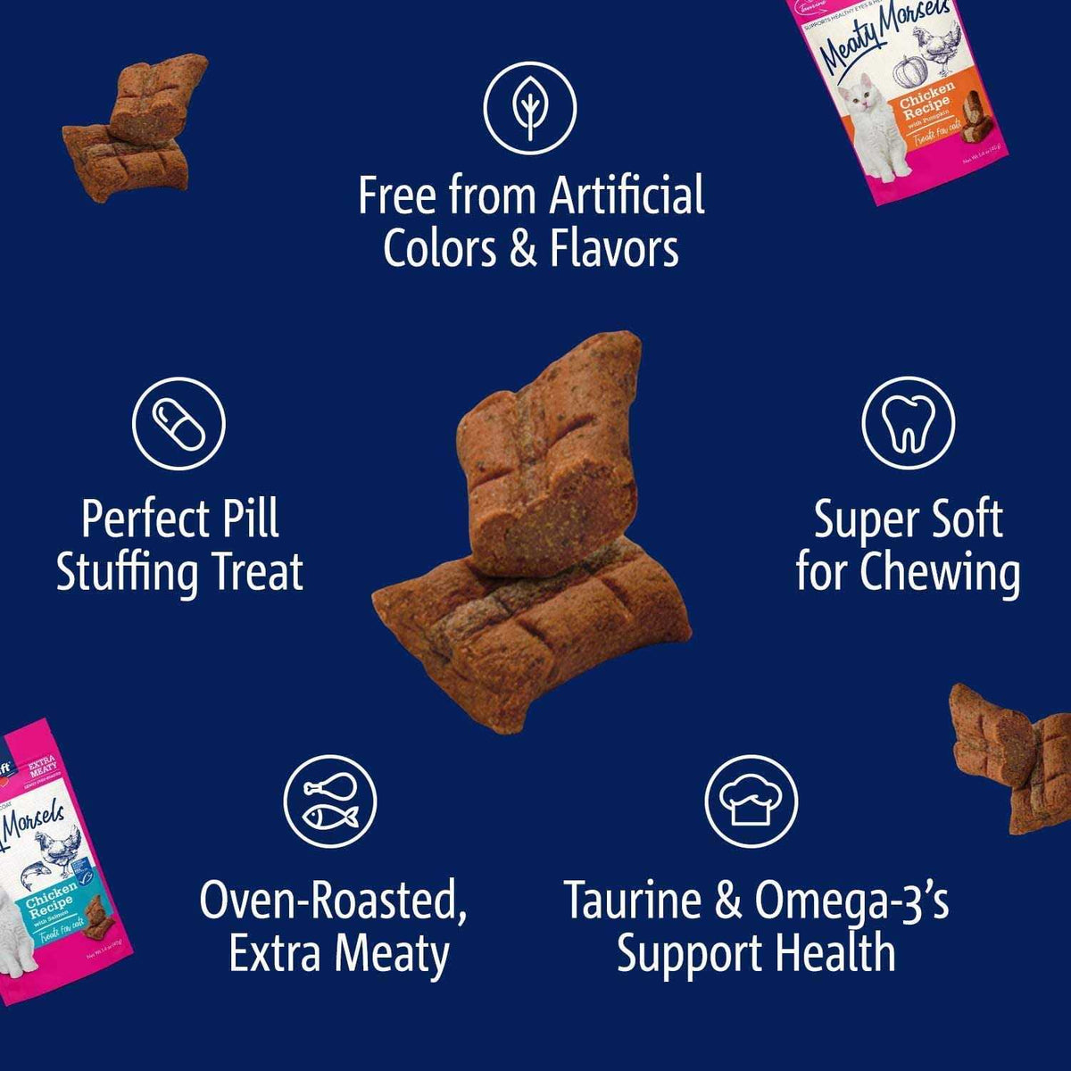 Chicken Salmon Cat Treat M632