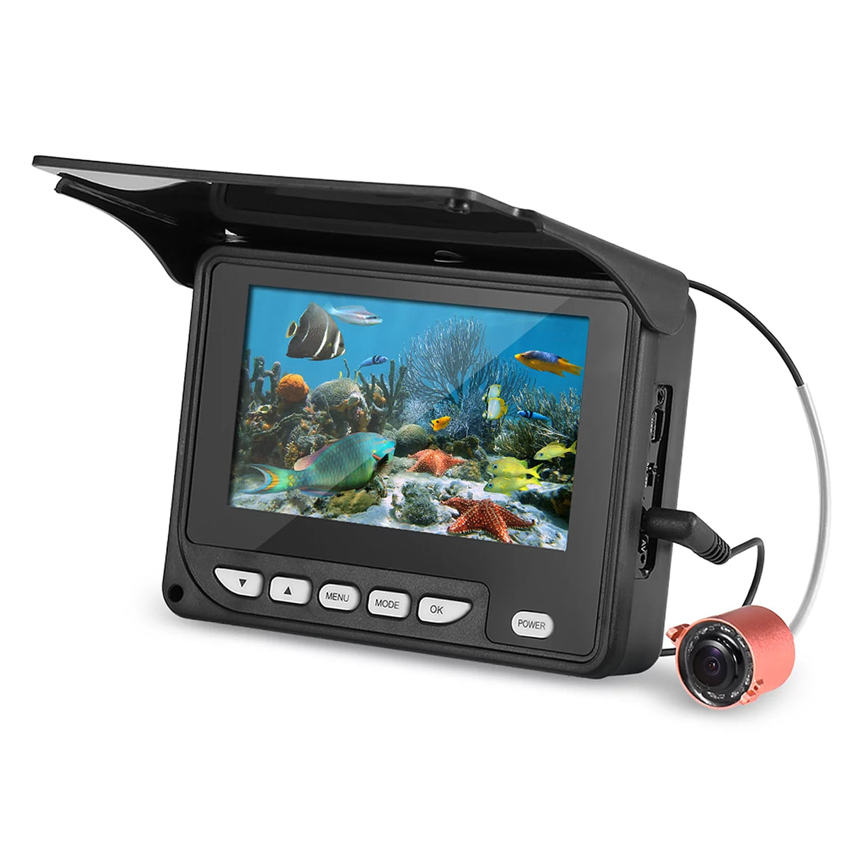 4.3 Inch Portable Underwater Fish Finder with Carry Bag Q2498