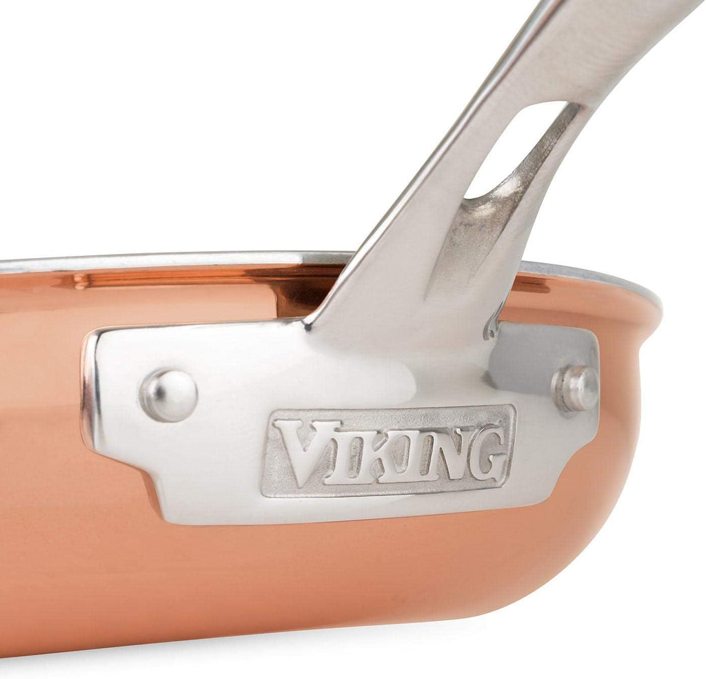 13-Piece Tri-Ply Copper Cookware Set Q928
