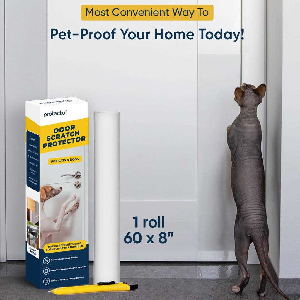 Pet Scratch Protector Door Guard Wood Furniture Shield L942640
