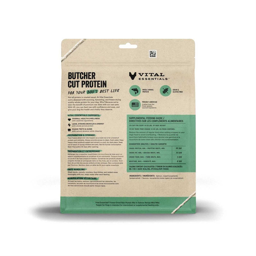 Freeze Dried Raw Salmon Dog Food Topper E605