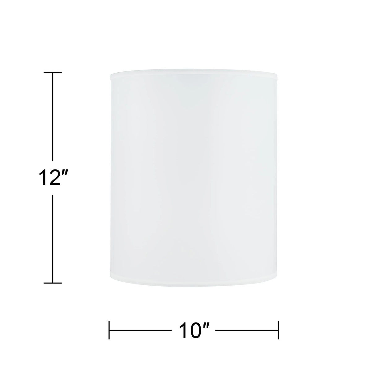 Print Lamp Shade 10" Top x 10" Bottom x 12" High Spider Fitting P55184