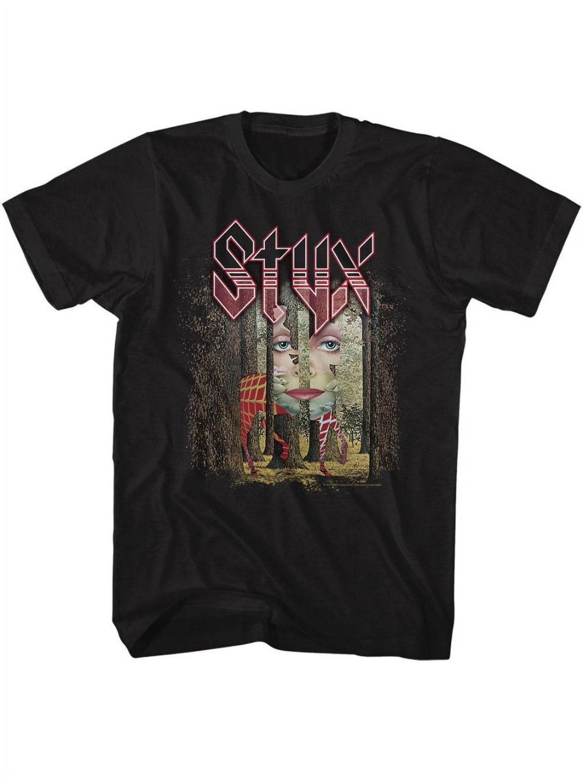 Black Adult T-Shirt Tee XLT I75410