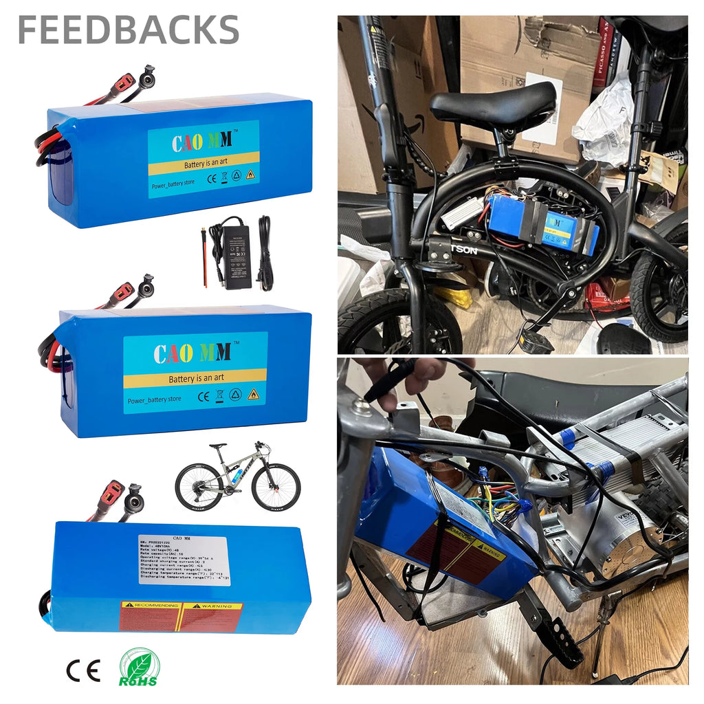 48V 20Ah Lithium Battery with Charger V678