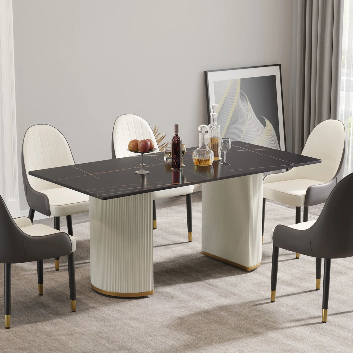 Artificial Stone Dining Table H99828