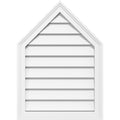 Peaked Top Surface Mount PVC Gable Vent Z535087