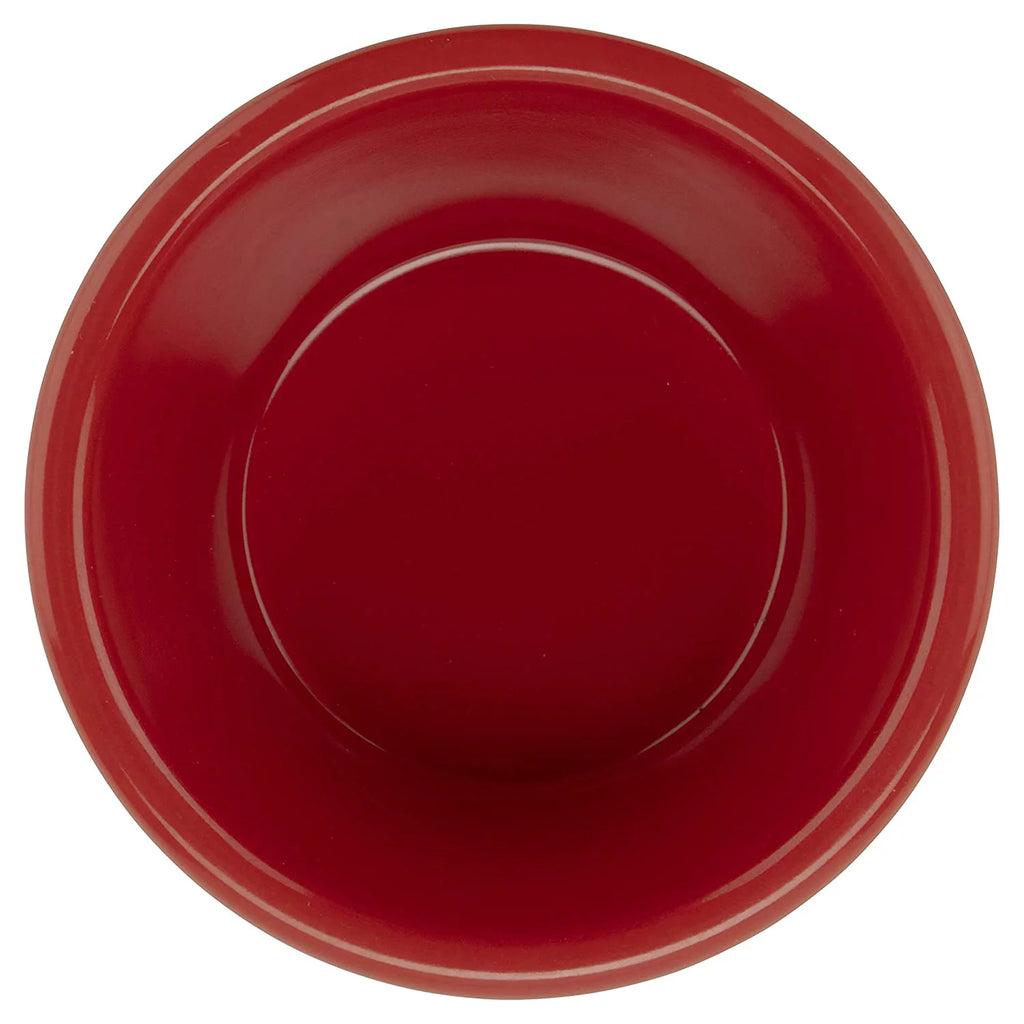 Red 4 oz Fluted Ramekin, Pack of 12 G29811