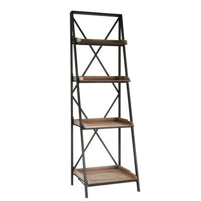 Wood Ladder Bookcase Y817766