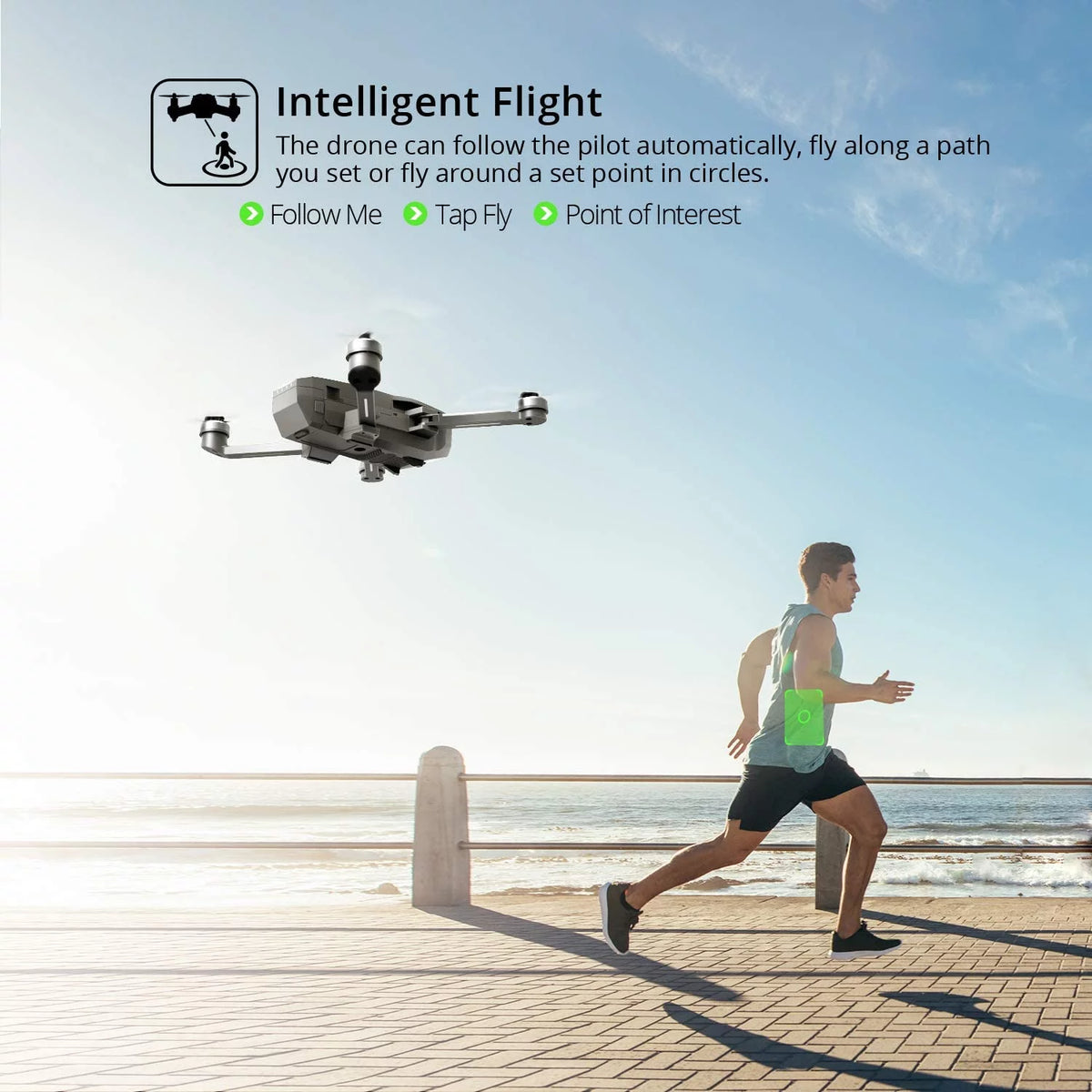 Foldable GPS 4K UHD Camera Drone with 2 Batteries G4401
