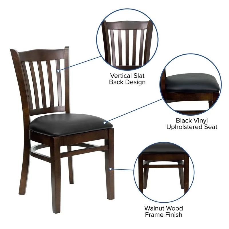 Black Walnut Dining Chair F240260