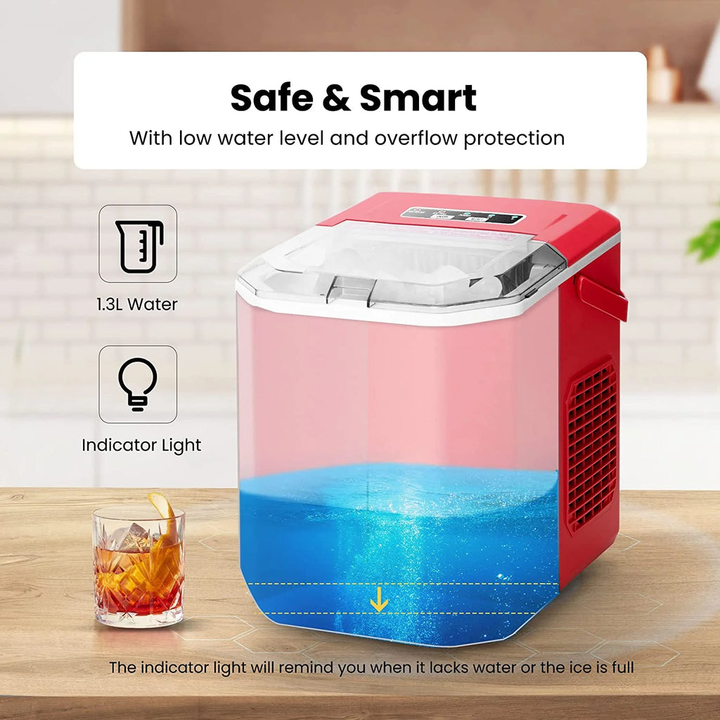 Portable Countertop Ice Maker with Scoop W5976