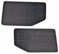 Carbon Fiber Gray Trunk Spoiler Wing Side Plate W367739