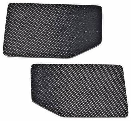Carbon Fiber Gray Trunk Spoiler Wing Side Plate W367739