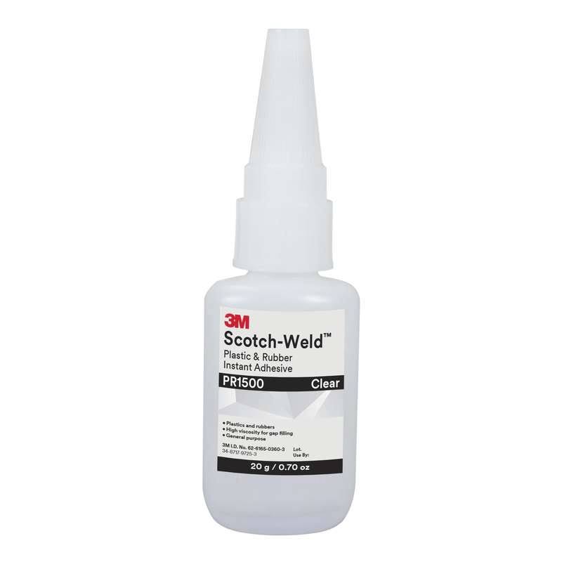 Plastic & Rubber Adhesive 2 Gram Tube F908117