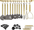 38 Piece Silicone Non-Stick Kitchen Utensils Set with Utensil Rack K709