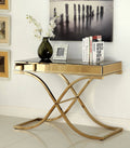 Brass Metal Console Table E332