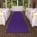 Purple Felt Aisle Runner B790126
