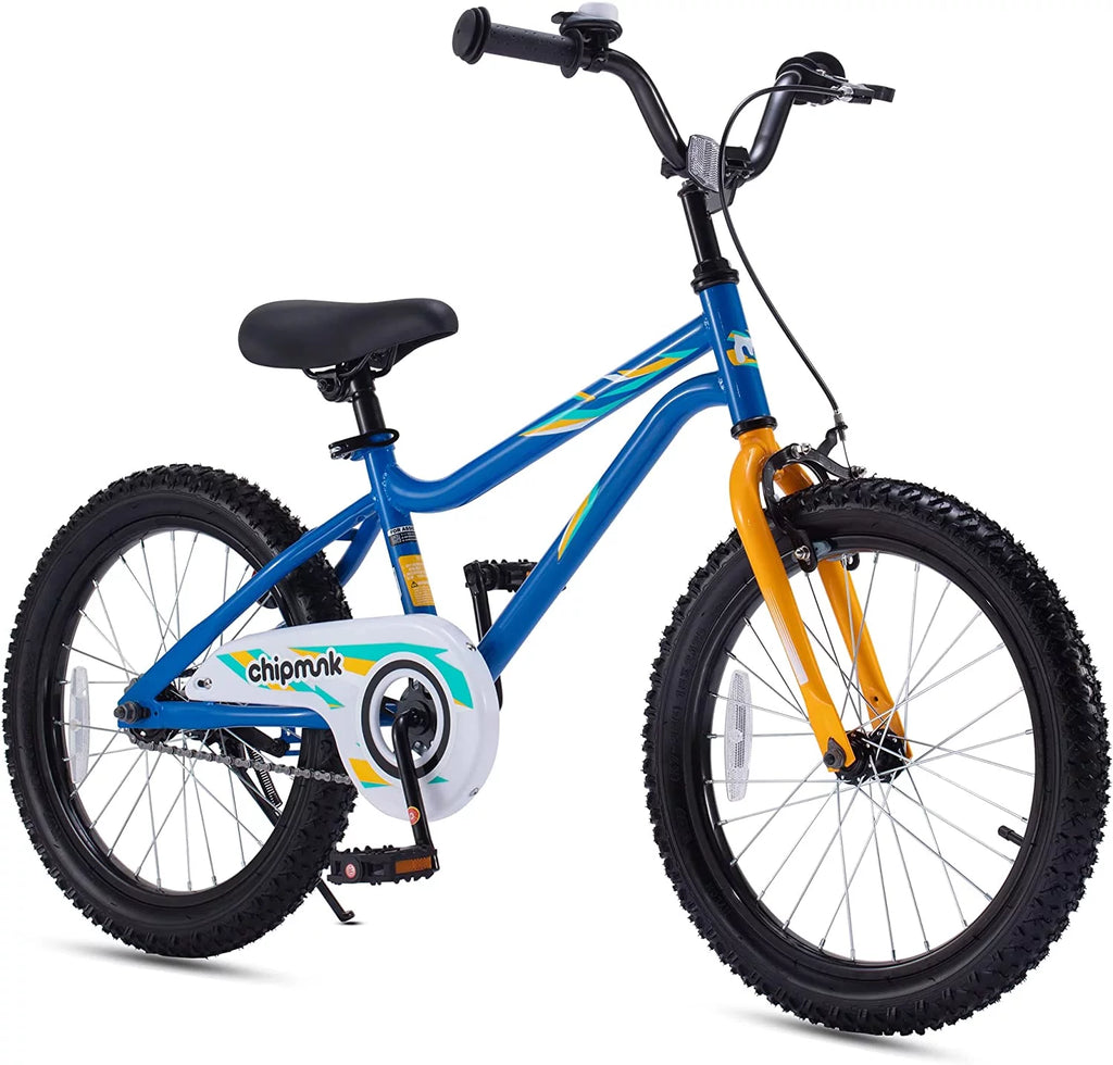 Kids Bike 18 Inch Bicycle with Kickstand Blue F343398