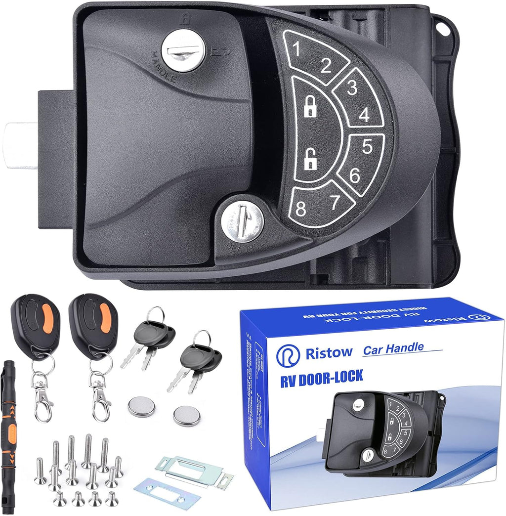 RV Keyless Entry Door Lock with Backlit Keypad E862047