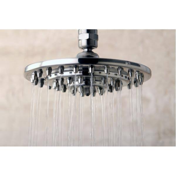 Chrome & Polished Brass Three-Tier Shower Head C6062