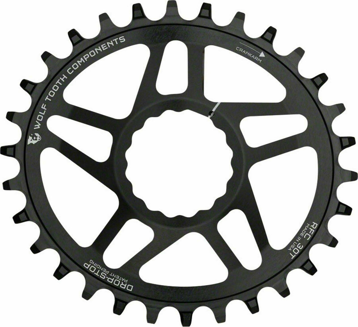 Elliptical Drop-Stop Chainring 32T V107969