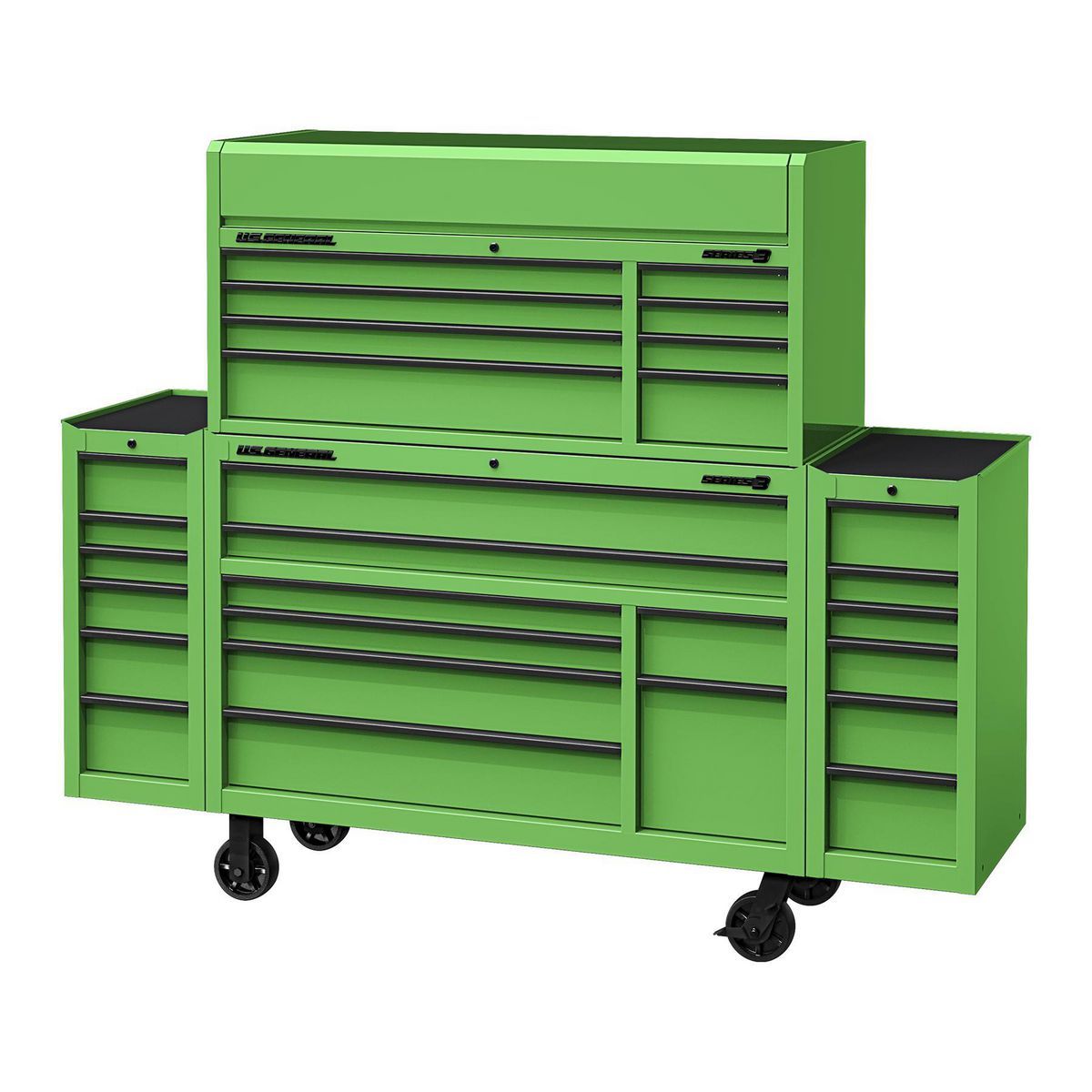 56 in. x 22 in. Green Top Chest W7101