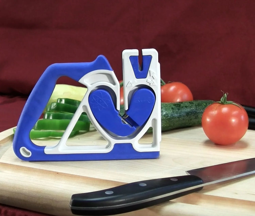 Knife Sharpener for Straight Edge and Serrated Knives D41572