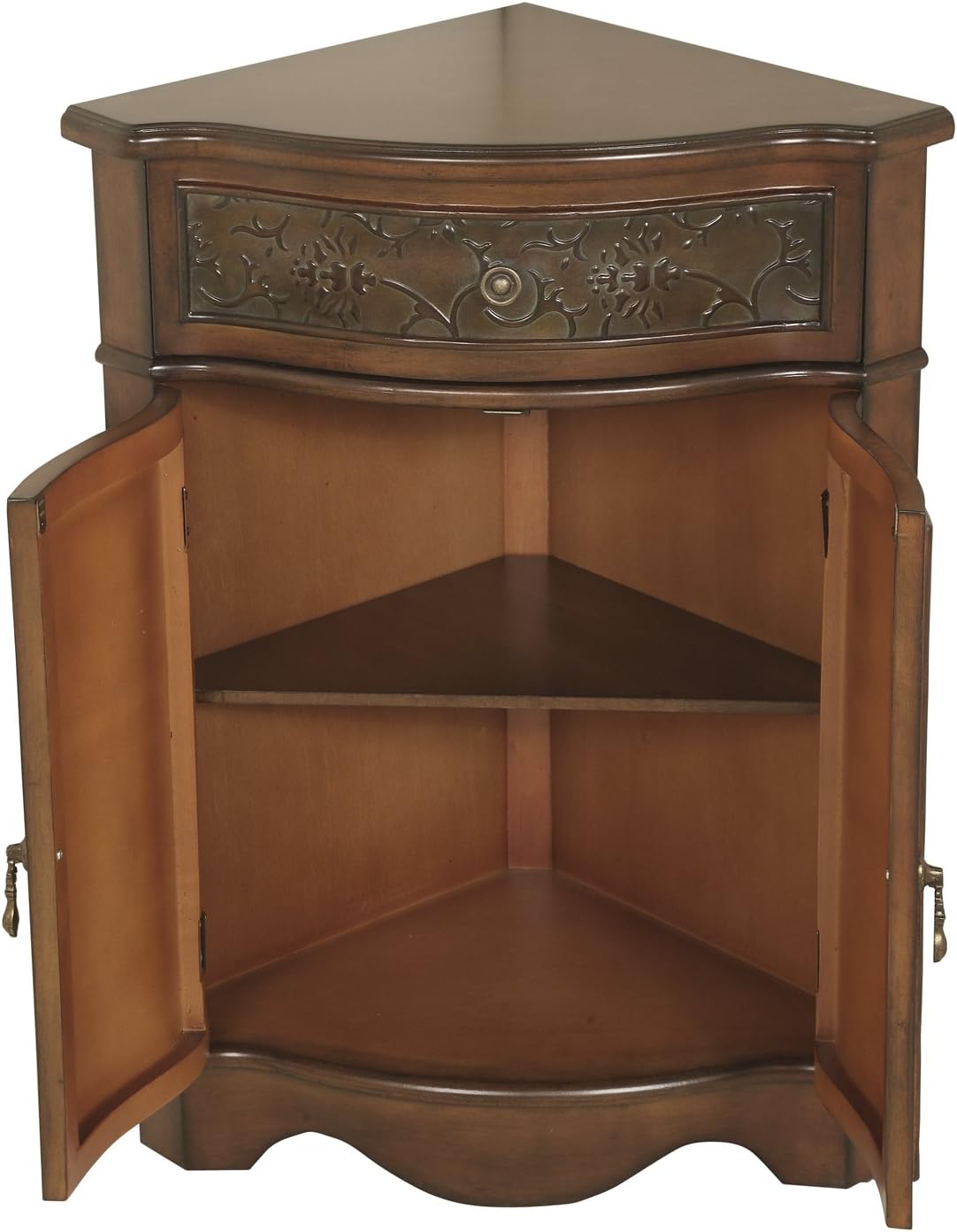 Walnut Corner Cabinet X491790