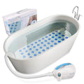 Portable Spa Bubble Bath Massager with Suction Cup Bottom I217470