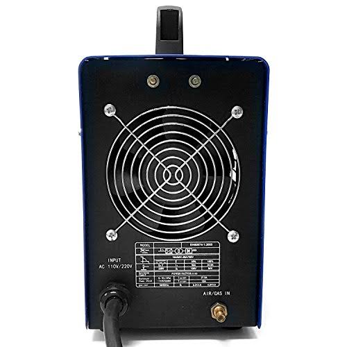 50Amp Air Plasma Cutter, 1/2x22 inch Cut 110V/220V Input Dual Voltage D72609