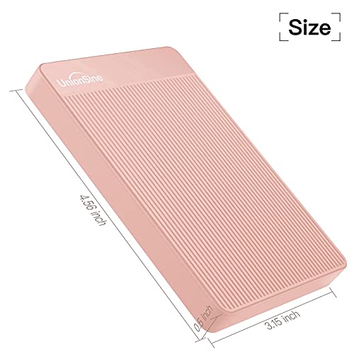 500GB 2.5" Portable External Hard Drive USB 3.0 Black S636
