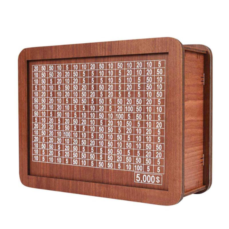 Wooden Money Box Piggy Bank K532088