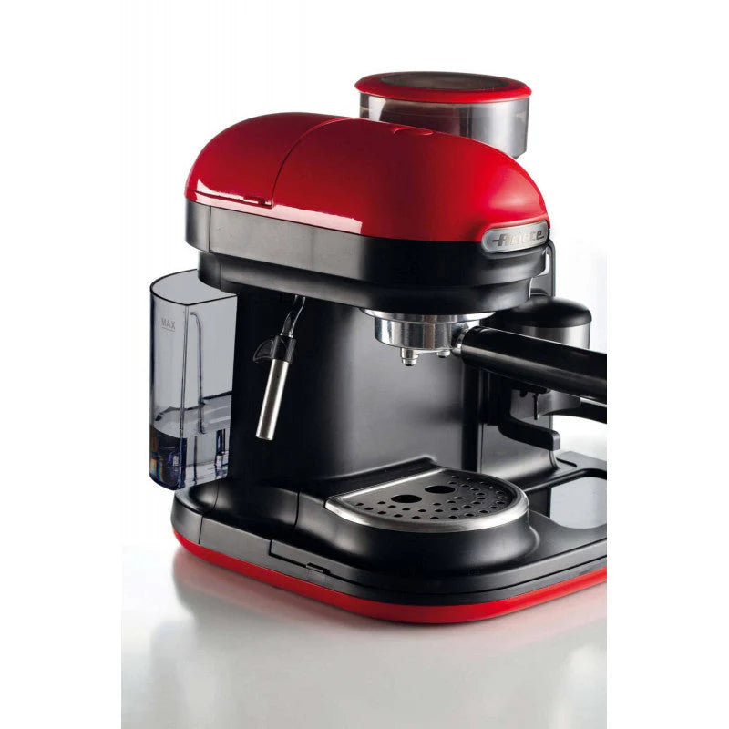 Espresso Machine with Grinder Red H156683