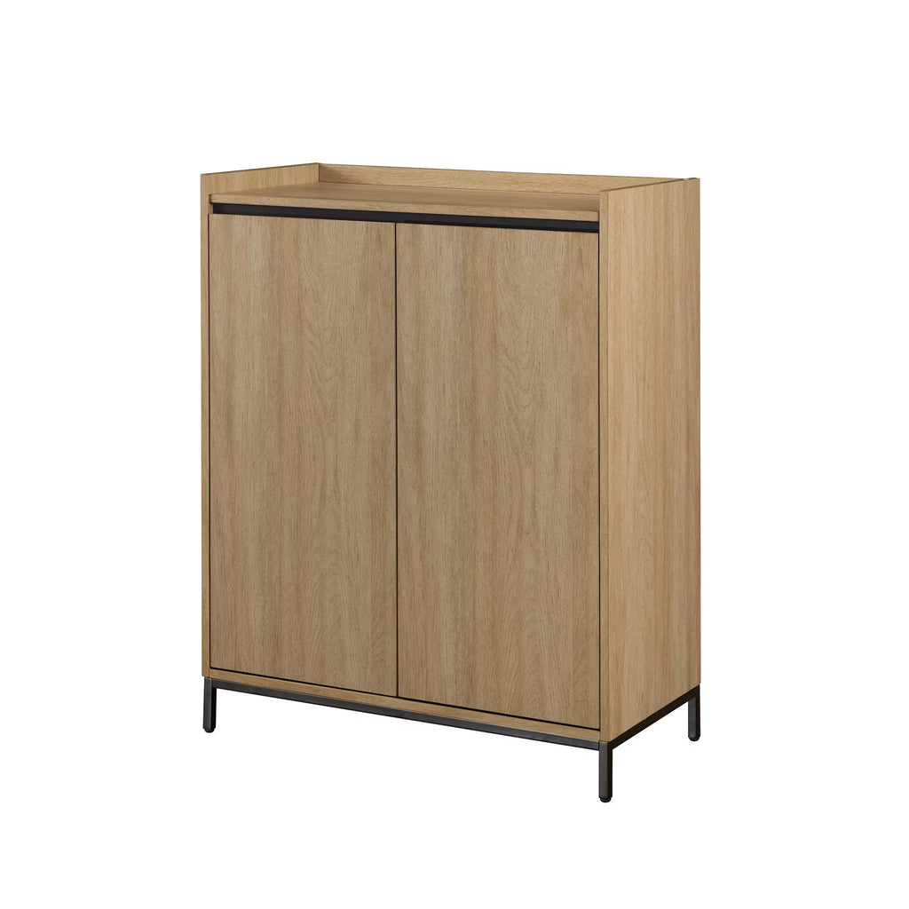 Contemporary 2-Door Accent Cabinet R9301