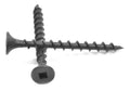 8 x 2 1/2x22 Deck Screw Square Drive Bugle Head Hardened Medium Carbon Steel Black Phosphate Pk 2500 J52540