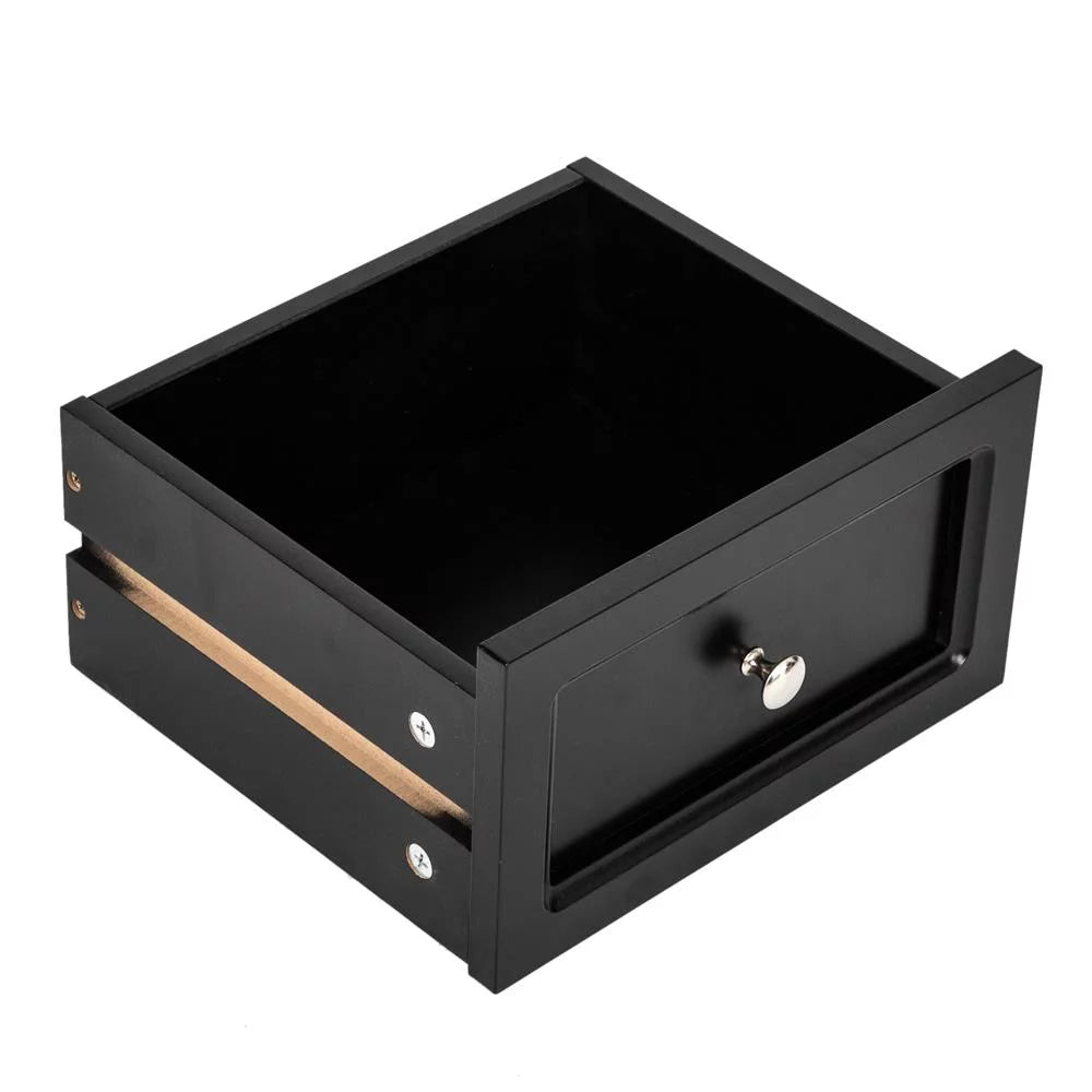 Black Wood Nightstand E8407